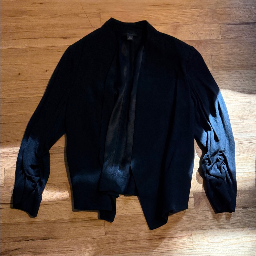 Halogen Midnight Black Open Front Blazer